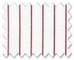 Wrinkle Free Cotton Red Stripe