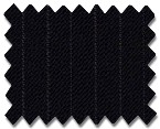 Medium Wool Navy with Grey Stripe