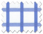 160's Superfine Cotton Blue Check