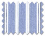 160's Superfine Cotton Blue Stripe