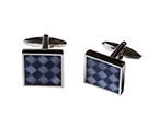 Dark Blue Square Cufflink