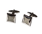 Beige Square Cufflink