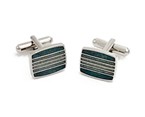 Green Square Cufflink