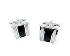 Black/White Square Cufflink