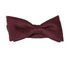 Red Satin Bowtie