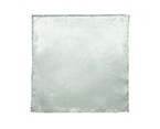 9-1/2" x 9-1/2" Silver Silk Handkerchief