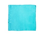 9-1/2" x 9-1/2" Blue Silk Handkerchief