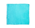 9-1/2" x 9-1/2" Blue Silk Handkerchief