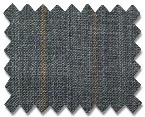 Summer Wool Light Grey with Brown Stripe