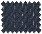 V.B. Spring Wool Navy with White Stripe