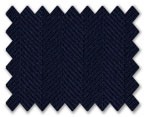 V.B. Spring Wool Dark Blue Herringbone