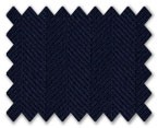 V.B. Spring Wool Dark Blue Herringbone