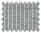 V.B. Super 120's Wool Grey with White Stripe