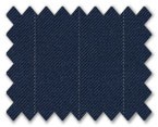 V.B. Spring Wool Blue with White Stripe