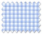 Zegna Timeless 100% Cotton Blue/White Check