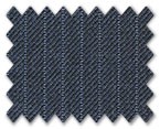 Medium Wool Blue with Light Blue Stripe