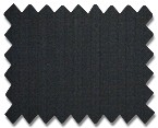 Loro Piana 130's Wool Black Herringbone