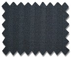 Loro Piana 130's Wool Navy Herringbone