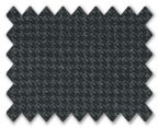 Loro Piana 130'S Wool Charcoal Grey Houndstooth