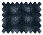 Loro Piana 130's Wool Dark Blue Dots