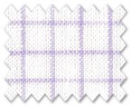 Linen Purple/White Check