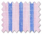 Linen Pink/Blue Stripe