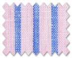 Linen Pink/Blue Stripe