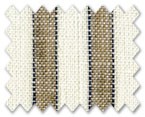 Linen Brown/Dark Blue Stripe
