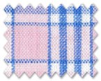 Linen Pink/Blue Check