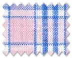 Linen Pink/Blue Check