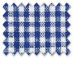 Linen Blue Check