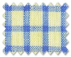 Linen Yellow/Blue Check