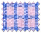 Linen Pink/Blue Check