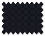 100% Cotton Black Check