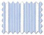 100% Cotton Blue/Navy Blue Stripe
