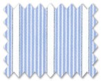 100% Cotton Blue/Navy Blue Stripe