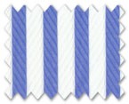 Wrinkle Free Cotton Blue Stripe