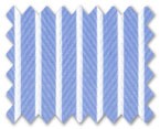 100% Cotton Blue Stripe
