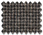 Marzoni Cashmere Wool Brown Houndstooth